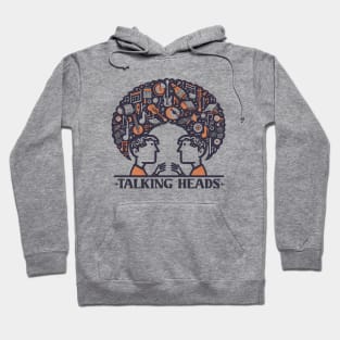 Talking heads 80s music fan design Hoodie